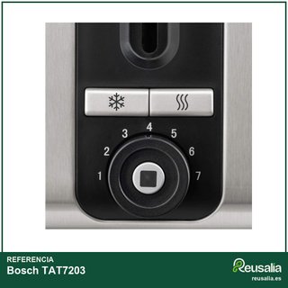 Bosch TAT7203 tostador compacto acero inoxidable