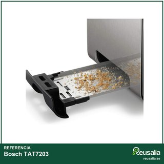 Bosch TAT7203 tostador compacto acero inoxidable