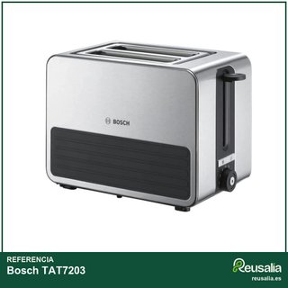 Bosch TAT7203 tostador compacto acero inoxidable