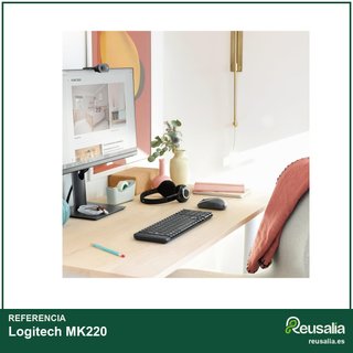 Logitech MK220 teclado y ratón inalámbrico