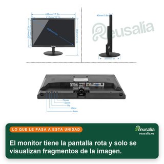 - Suprlipy monitor táctil capacitivo 19 pulgadas
