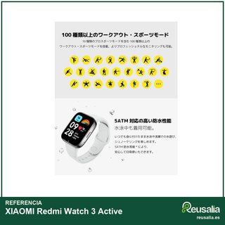 Xiaomi Redmi Watch 3 Active pantalla 1,83"