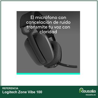 Logitech Zone Vibe 100 auriculares inalámbricos