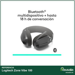 Logitech Zone Vibe 100 auriculares inalámbricos