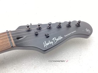 guitarra electrica harley benton st-20hss sbk standard series