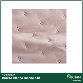 Burrito Blanco Diseño 149 colcha verano cama 135