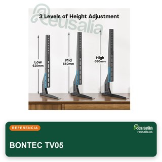 BONTEC soporte pie TV 22-65 pulgadas