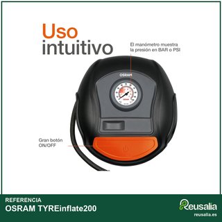 OSRAM TYREinflate200 compresor portátil aire
