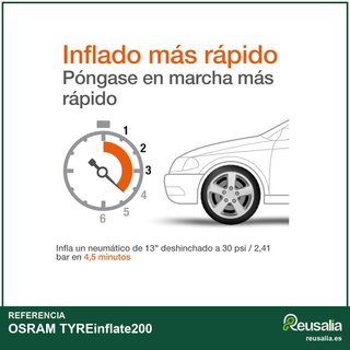 OSRAM TYREinflate200 compresor portátil aire