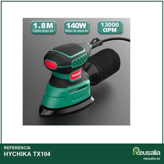 HYCHIKA Lijadora madera 140W recogida polvo