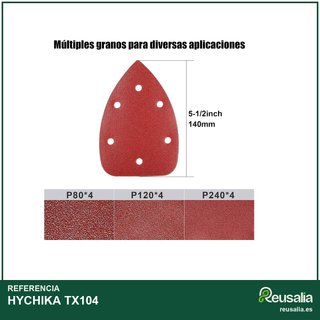 HYCHIKA Lijadora madera 140W recogida polvo