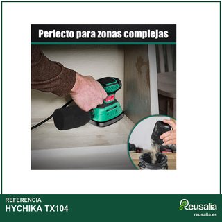 HYCHIKA Lijadora madera 140W recogida polvo