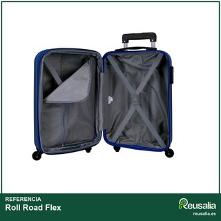 Roll Road Flex maleta cabina azul 33L