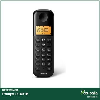 Philips D1601B teléfono inalámbrico sonido claro