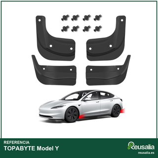 Guardabarros protección flexible Tesla accesorios