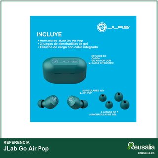 JLab Go Air Pop auriculares inalámbricos bluetooth