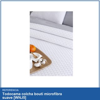 Todocama colcha boutí microfibra suave [WNJ5]