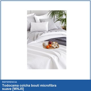 Todocama colcha boutí microfibra suave [WNJ5]