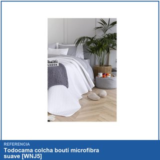 Todocama colcha boutí microfibra suave [WNJ5]