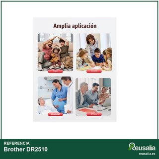 Brother DR2510 tambor compatible impresión