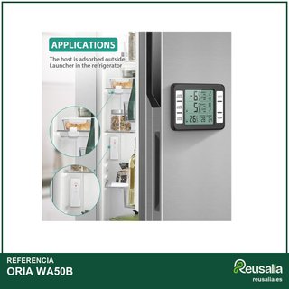 ORIA termómetro digital refrigerador congelador
