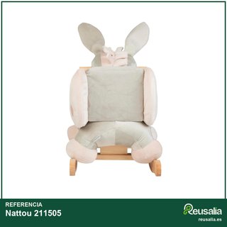 Nattou 211505 balancín infantil seguro estimulante