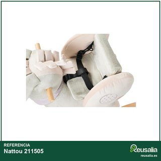 Nattou 211505 balancín infantil seguro estimulante