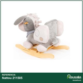 Nattou 211505 balancín infantil seguro estimulante