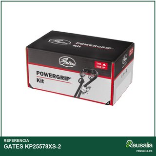 GATES KP25578XS-2 bomba agua kit correa