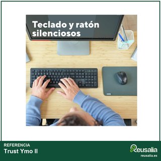 Trust Ymo II teclado ratón inalámbrico USB