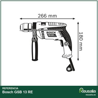 Bosch Professional taladro percutor GSB 13 RE