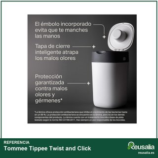 Tommee Tippee Twist and Click contenedor pañales
