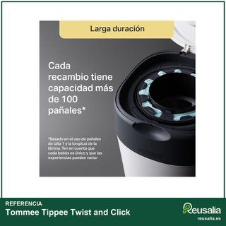 Tommee Tippee Twist and Click contenedor pañales