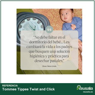 Tommee Tippee Twist and Click contenedor pañales