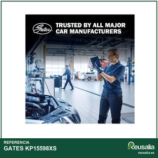 GATES KP15598XS bomba agua y kit distribución