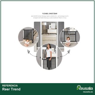 Reer Trend rejilla puerta madera seguridad