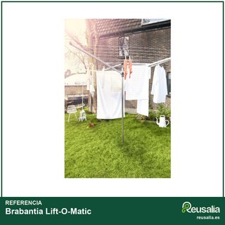 Brabantia Lift-O-Matic tendedero giratorio