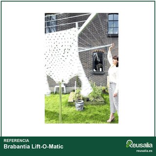 Brabantia Lift-O-Matic tendedero giratorio
