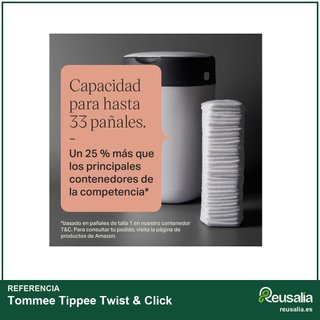 Tommee Tippee Twist & Click contenedor pañales
