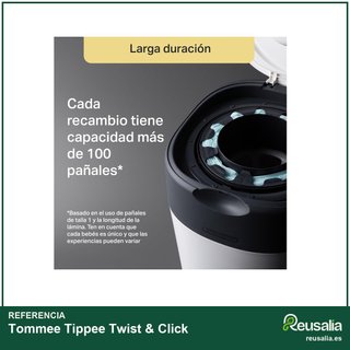 Tommee Tippee Twist & Click contenedor pañales