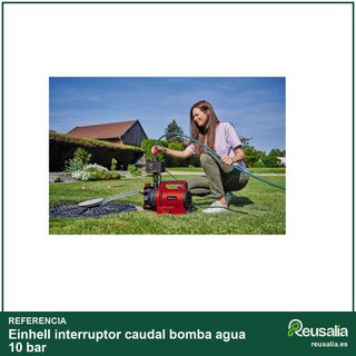 Einhell interruptor caudal bomba agua 10 bar