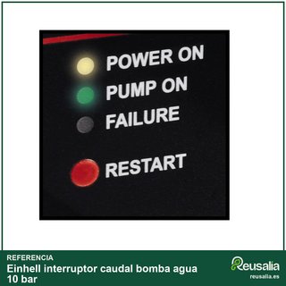 Einhell interruptor caudal bomba agua 10 bar