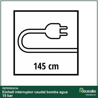 Einhell interruptor caudal bomba agua 10 bar