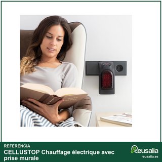 Calefactor portátil con termostato y temporizador