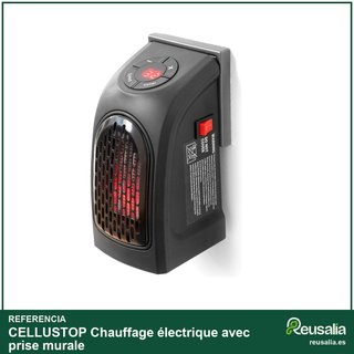 Calefactor portátil con termostato y temporizador