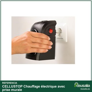 Calefactor portátil con termostato y temporizador