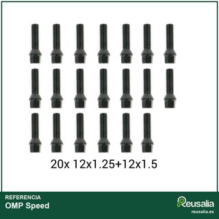 OMP Speed separadores aluminio 20mm doble