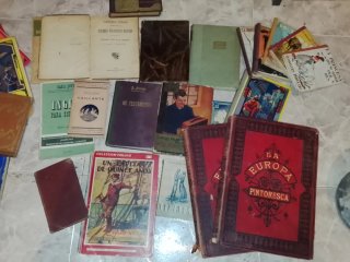Lote de libros antiguos