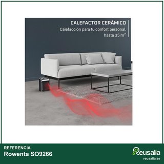 Rowenta SO9266 calefactor cerámico bajo consumo