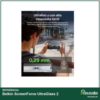 Belkin ScreenForce UltraGlass 2 iPhone 17 16 Pro